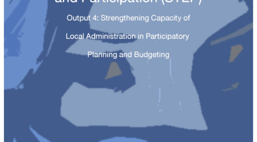 CAPACITY DEVELOPMENT IN PLANNING AND BUDGETING WITH LOCAL GOVERNMENT PARTICIPATION IN 3 SOUTHERN BORDER PROVINCES